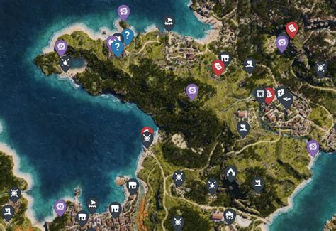 assassin's creed odyssey maps